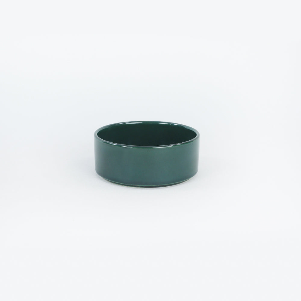 Cuenco para sopa apilable verde esmeralda de 14 cm, 6 piezas