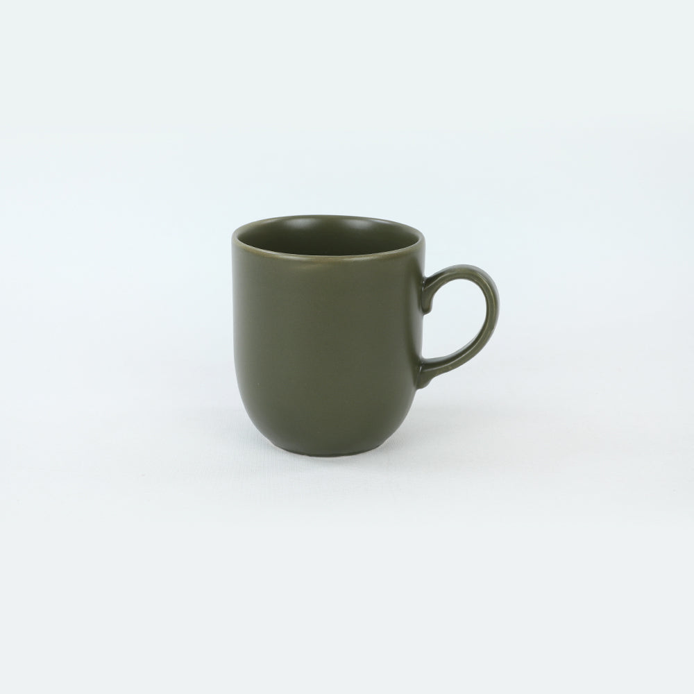 Vaso Ekinoks Verde Oscuro Mate 10 Cm 6 Piezas