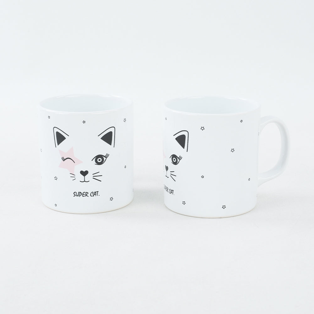 Vaso Super Kitty 9 Cm 2 Piezas