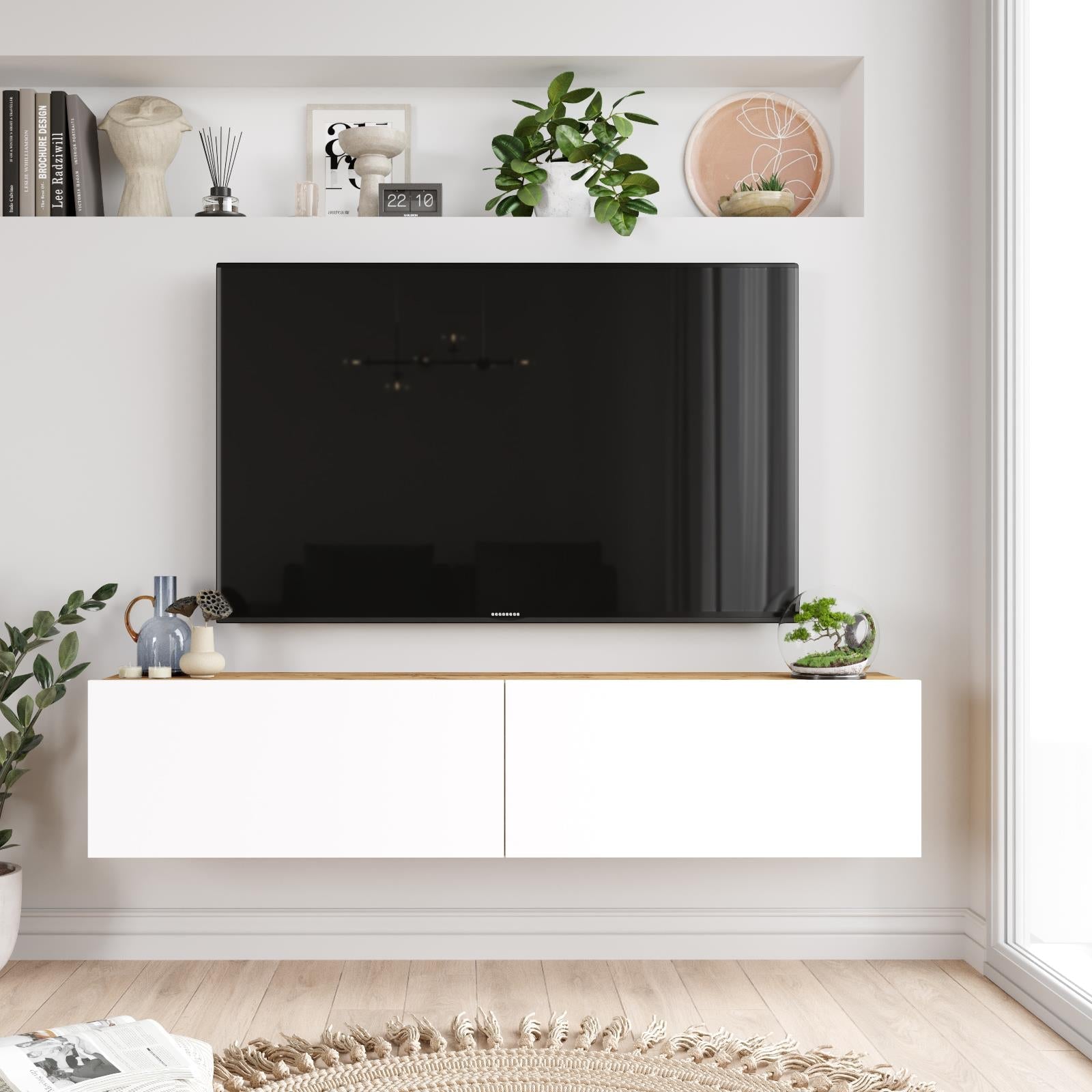 Stand de TV 140 cm flotante | Bayeux