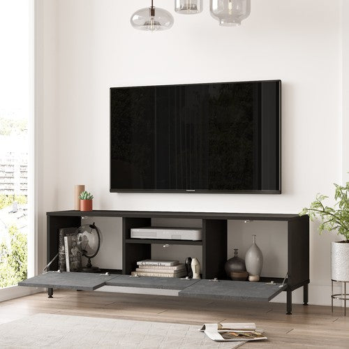 Stand de TV 140 cm Beton Gray | Hamburgo