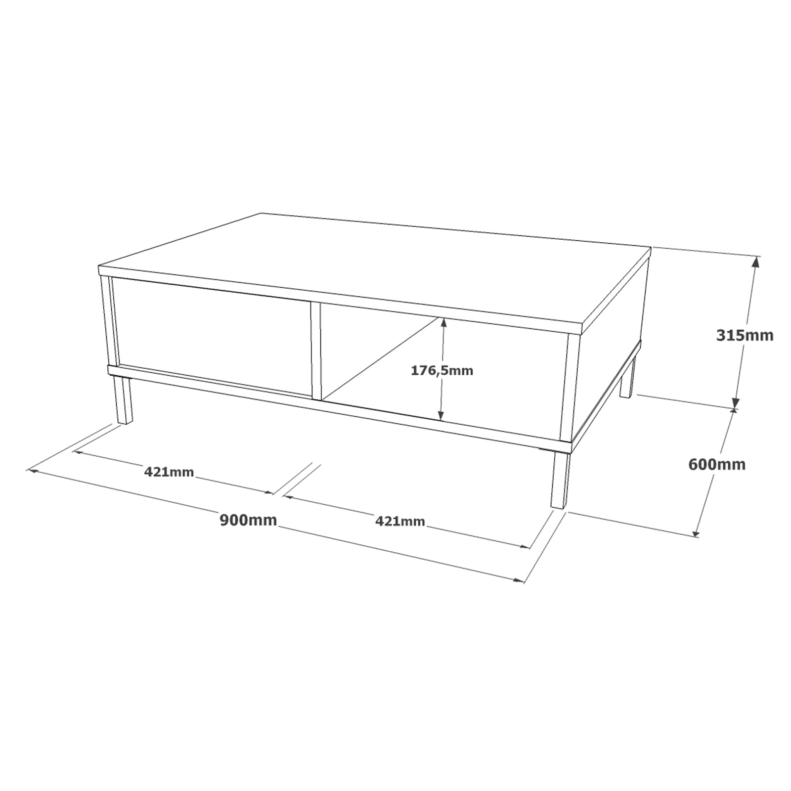 Mesa de café Trujillo