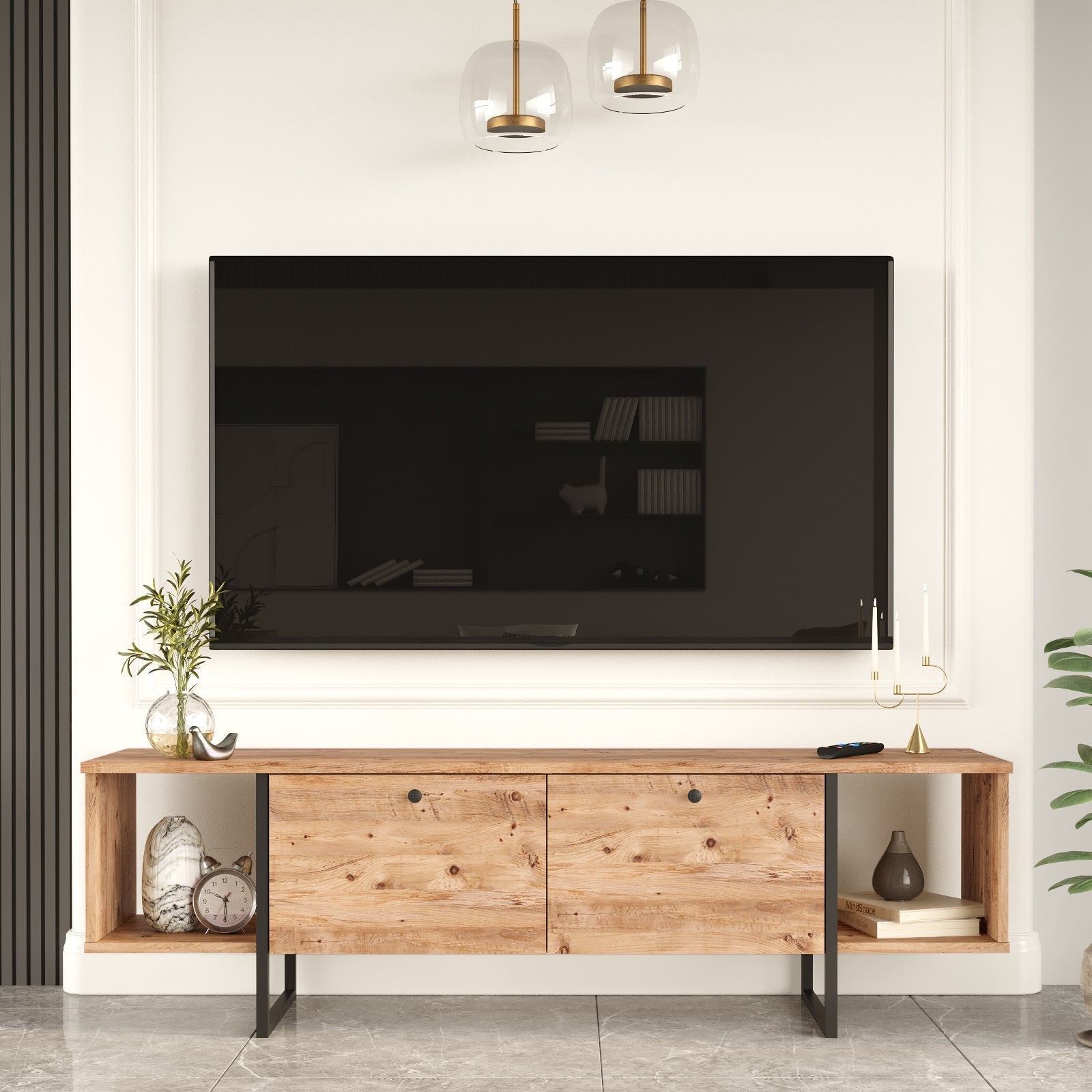 TV Stand Oak Style 160 cm | Amsterdam