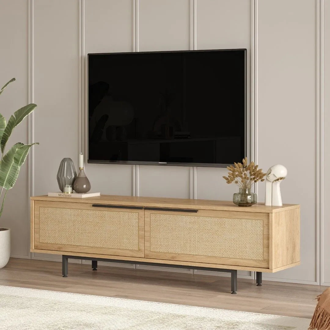 Mueble TV Ratán 160 cm De pie | Ola