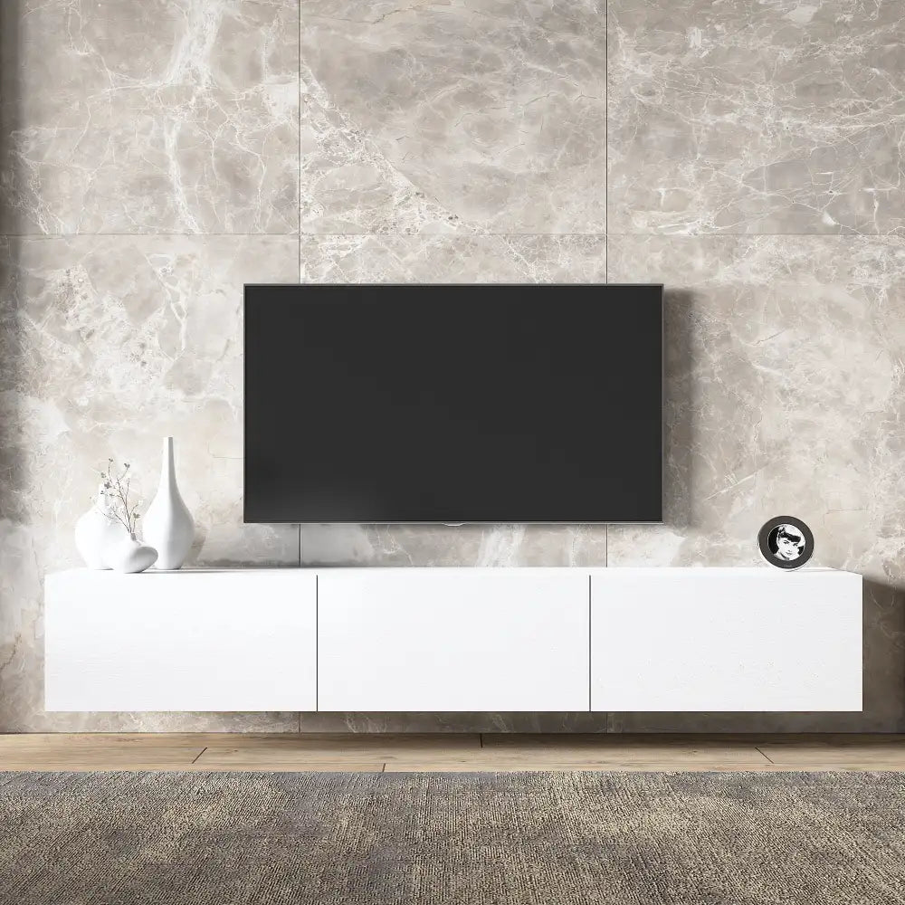 Mueble TV 180 cm Flotante - Veta de madera | Vetlanda