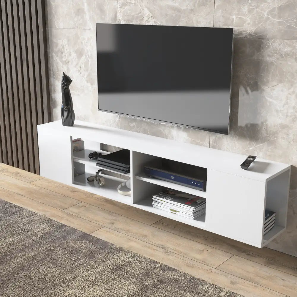 Mueble TV 180 cm Flotante - Veta de madera | alvesta