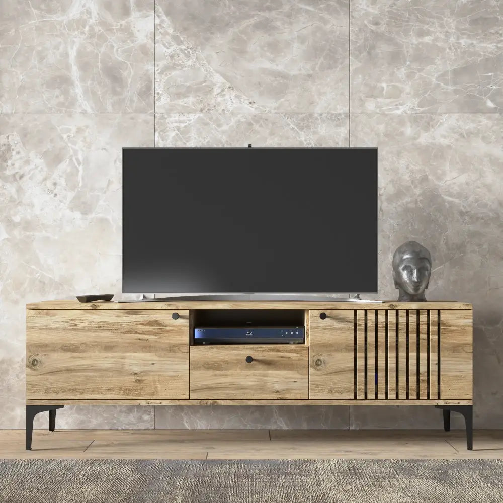 Mueble TV 150 cm de pie - Roble | murjek