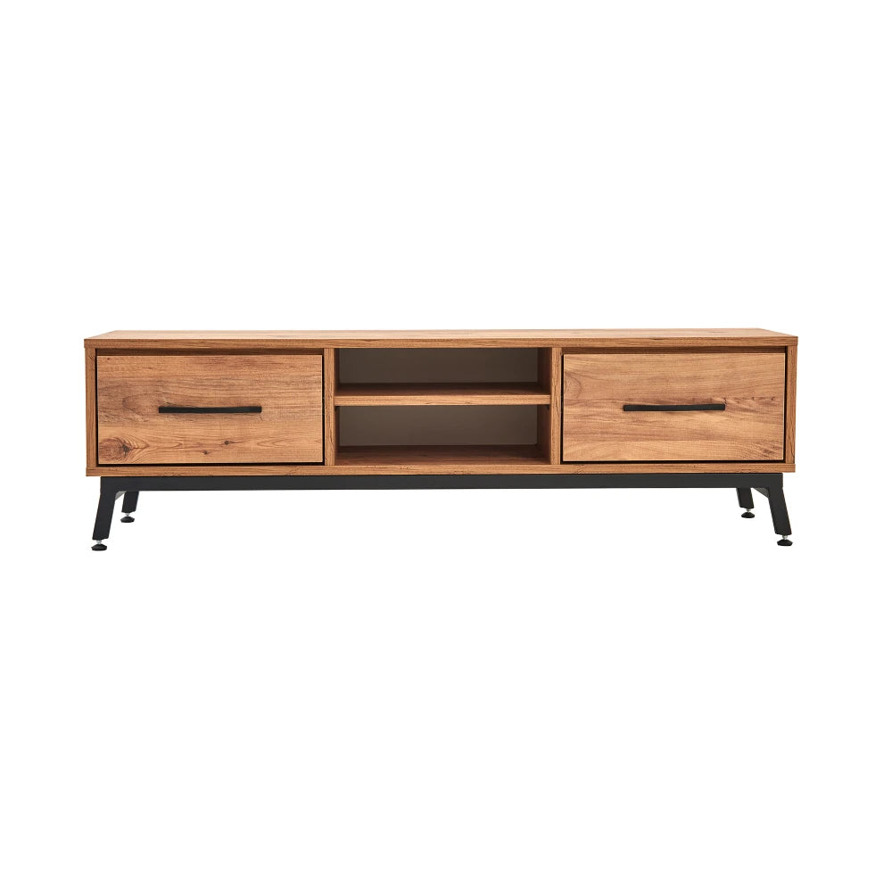 Mueble TV 140 cm De pie - Roble | Bjert