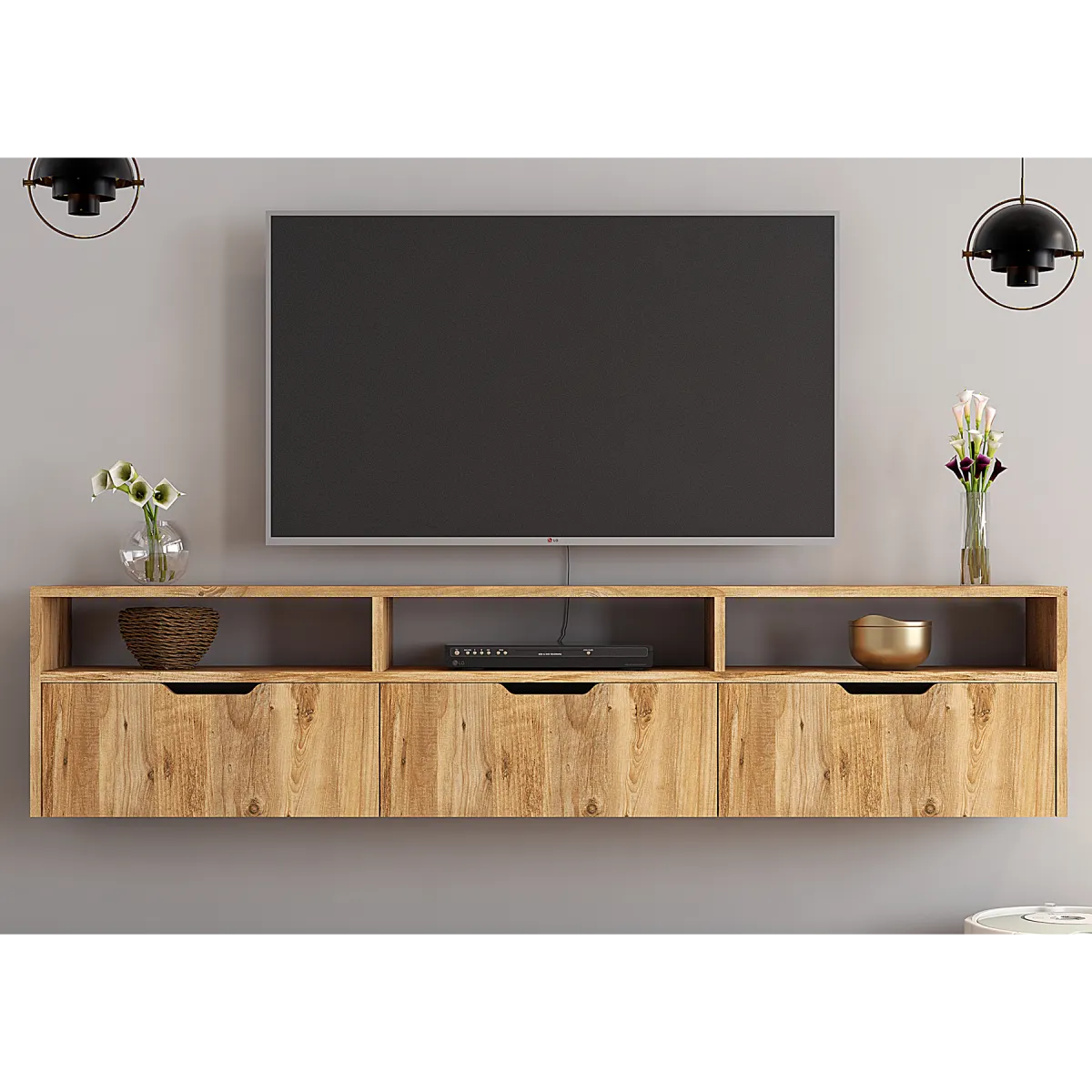 Mueble TV 160 cm Flotante | solberg